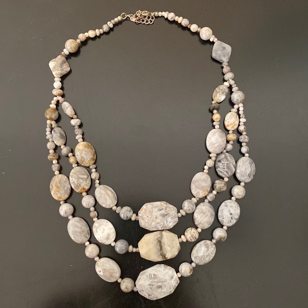 Stone necklace